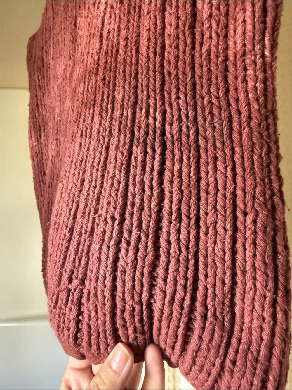 Cotton pillow case